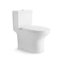 Унитаз-компакт EvaGold EG315T безободковый круговой смыв, сиденье тонкое ДП, гориз. выпуск
