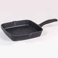 Сковорода-гриль 24*24 квадр. АП Гранит black  арт.64802
