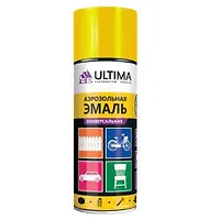 Краска аэрозольная ФЛУОРЕСЦЕНТНАЯ ЖЕЛТАЯ 520 мл. "ULTIMA" ULT 100