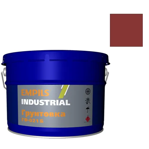 Gruntovka universalnaya alkidnaya EMPILS seriya PROFI krasno-korichnevaya 20kg. (1513)_1