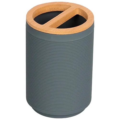 Stakan dlya zubnyh schetok Swensa KOI SWP-2415GRY-02 seryj plastik_1