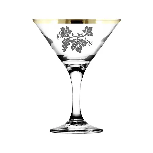EAV484-410/S/Z/6 Nabor - Bokaly dlya martini 6 sht s uzorom 