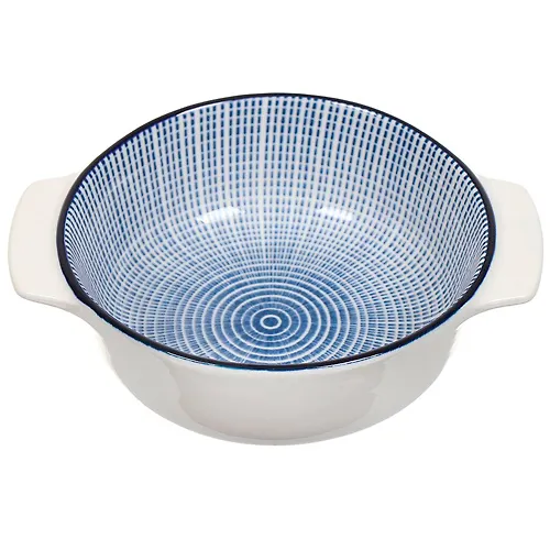 Forma dlya zapekaniya keramika, 12.5h15.5h4.5 sm, kruglaya, belaya, Galaktika, Y4-4535 (393071)_2