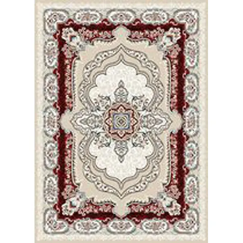 Kover OSCAR 80*150 oval - F060A BEIGE/RED_1