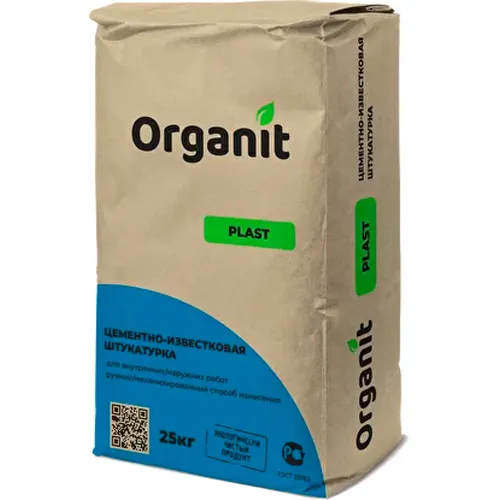 SHtukaturka tsementno-izvestkovaya PLAST Organit CR, 25 kg_1
