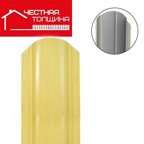 Evroshtaketnik polukruglyj Slonovaya kost 1014 dlina 1,25 m, shirina 130 mm_1