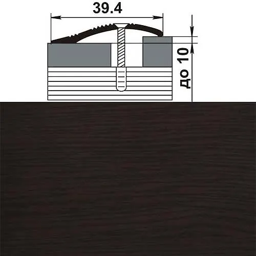 Profil raznourovnevyj PR 02.900.095 dub venge_1