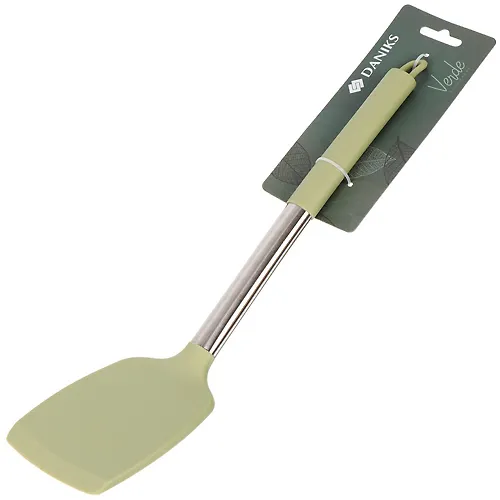 Lopatka silikon, plastikovaya ruchka, naveska, Daniks, Verde, JA20206486-8 (426107)_1