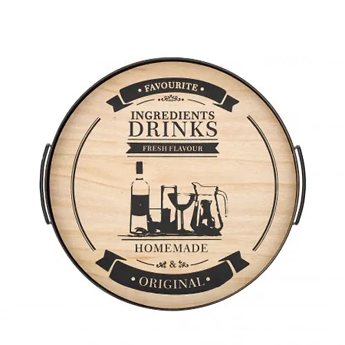 Podnos DRINKS 30sm art.TAT106_1