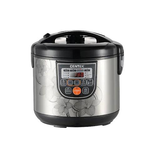 Multivarka Centek CT-1498 chernyj/stal, 700Vt, 5.0l, LED, 10 programm+28 programm Multishef_1