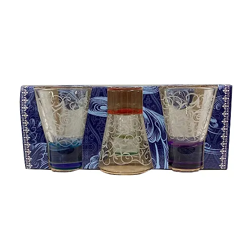 Stakan 50ml. 6sht. art.691-GN (Liana) gravirovka,napylenie_1