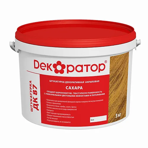 Dekorativnaya shtukaturka Dekorator 