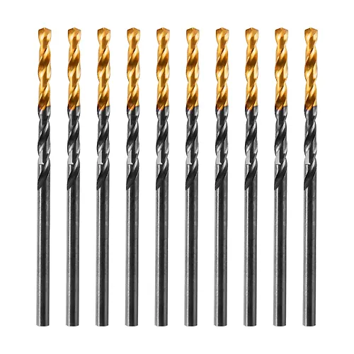 Sverlo po metallu, 2,5 mm, HSS-Tin, Golden Tip, 10 sht.// Denzel art.717204_1