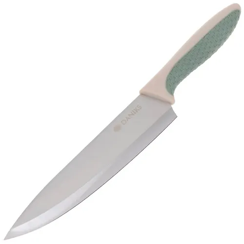 Nozh kuhonnyj Daniks, Verde, shef-nozh, nerzhaveyuschaya stal, 20 sm, rukoyatka plastik, JA20206748-BL-1 (41_1