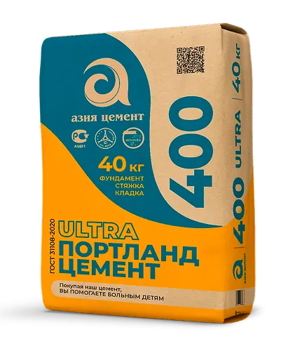 TSement II/A-P32,5N (GOST31108-2020) (M-400) 40kg 