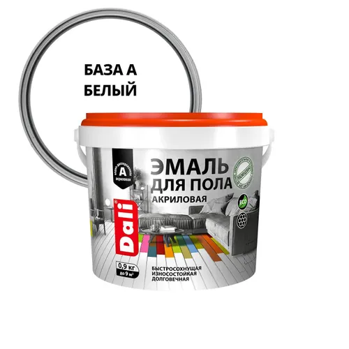 Emal dlya pola akrilovaya, baza A, 0,9 kg 