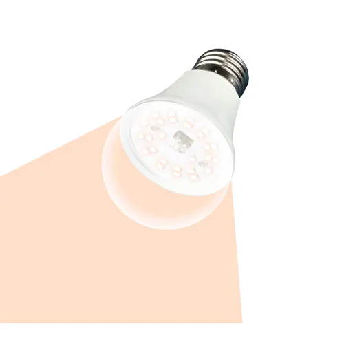 Lampa svetodiodnaya dlya rastenij forma 