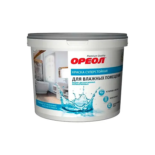 Oreol VDAK belosnezhnaya dlya vlazhnyh pomeschenij dlya vnutrennih rabot 6,5 kg_1
