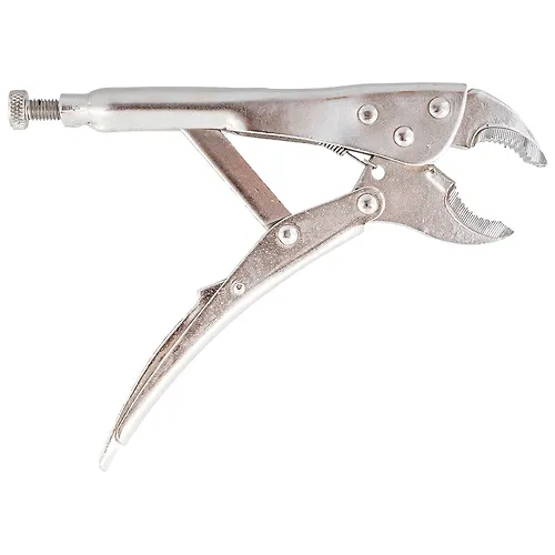 Kleschi zazhimnye KOBALT polukruglye gubki, 180 mm, (1 sht.) podves 244-247_1
