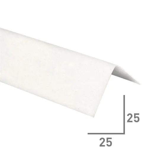 Ugol    Belyj  25x25 mm   