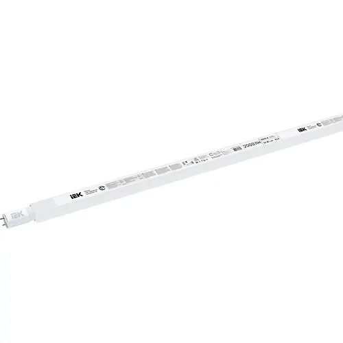 Lampa svetodiodnaya T8 linejnaya 20Vt 2000Lm 230V 6500K 1200mm G13 IEK_1