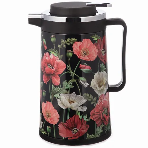 Termos so steklyannoj kolboj, 950 ml, kryshka s klapanom, seriya 