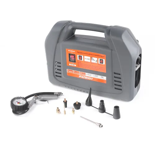 Kompressor Patriot porshnevoj bezmaslyanyj WO 180K, 180 l/min, 8 bar, 1100 Vt, bystrosemnyj 1/4