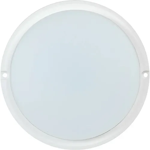 Svetilnik svetodiodnyj DPO 4002 12Vt IP54 4000K krug belyj plastik IEK_1
