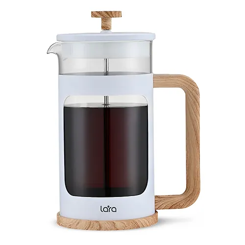 LR06-63-350 French-press <350ml> Ekologich. chistyj, sistema filtratsii SS 304, borosilikatnoe steklo_1