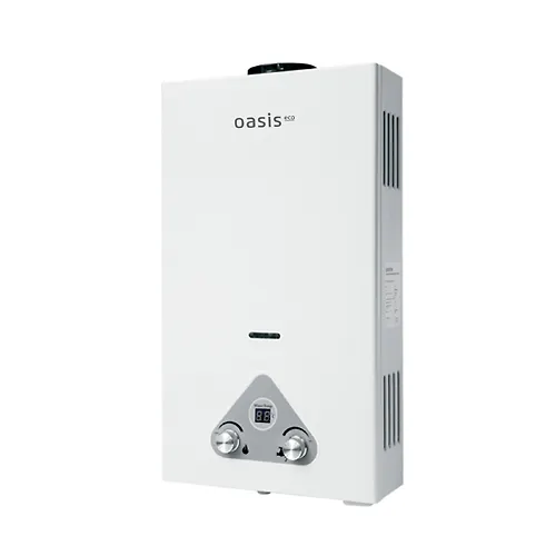 Gazovaya kolonka Oasis Eco 24 kVt belyj (D) displej_1