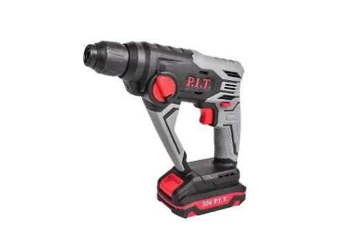 Akkum. perforator P.I.T. PBH20H-16A/1 (20V, 1,2Dzh, 2-h rezh. bur 20mm, sds-plus, 1akb Li-Ion 2Ach,ZU ZA,kejs)_1