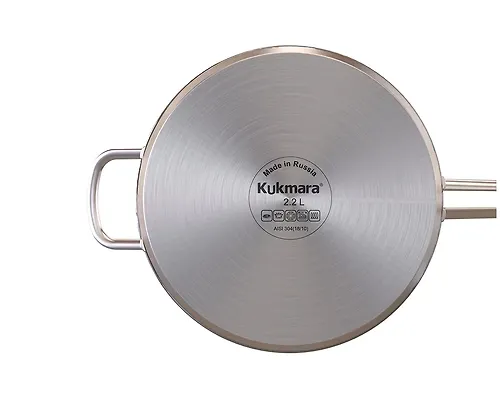 Skovoroda Safia 2,6 l, diametr 26 sm, so steklyannoj kryshkoj Kukmara_3