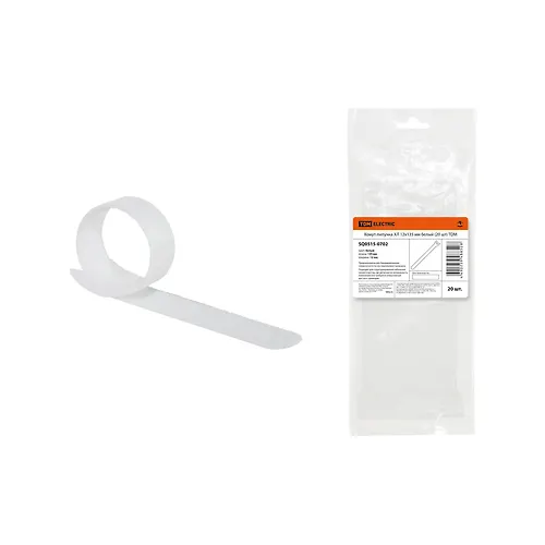 Homut-lipuchka HL 12h135 mm belyj (20 sht) Tdm (SQ0515-0702)_1