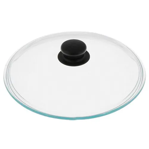Kryshka s ruchkoj iz borosilikatnogo stekla Isfahanglass 22 sm, nizkaya art.6722_1