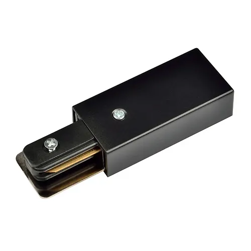 Vvod pitaniya dlya shinoprovoda. Odnofaznyj. CHernyj. TM Volpe.UBX-Q121 K01 BLACK 1 POLYBAG_1