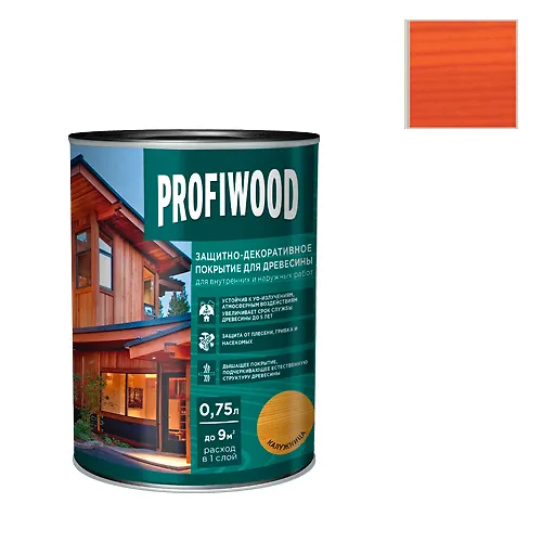 Zaschitno-dekorativnoe pokrytie dlya drevesiny PROFIWOOD Ryabina (0,7kg.)_1