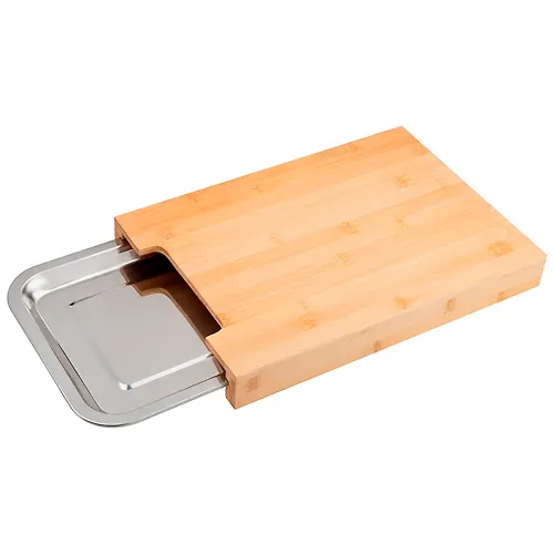 Doska razdelochnaya, Foresta di bambu, iz bambuka s poddonom iz nerzh stali, r-r: 34*23,5*4 sm 986077_1