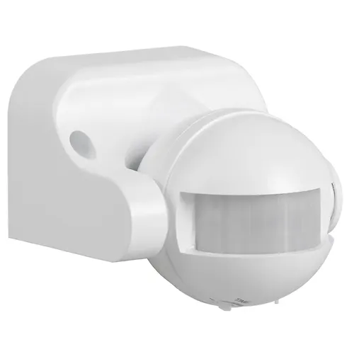 Datchik dvizheniya DD 009 belyj, maks. nagruzka 1100 Vt, 12m, 180grad IP 44 IEK art.LDD10-009-1100-001_1