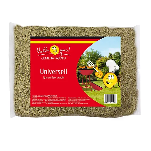 Semena gazonnoj travy UNIVERSELL GRAS (0,3 kg)_1
