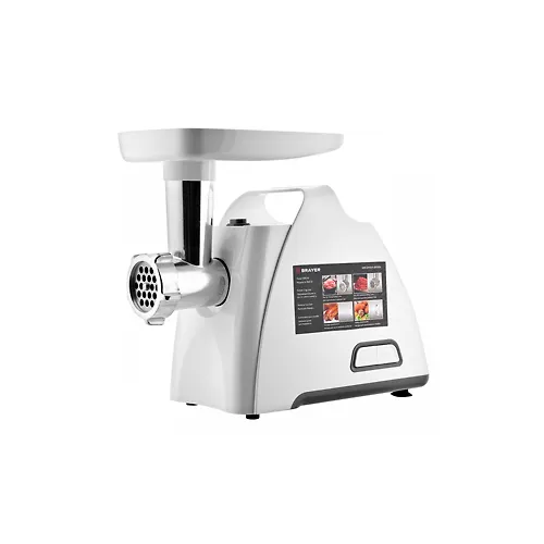 Myasorubka BRAYER 1604BR 1800Vt, revers, 2 diska, nasadki kebbe, kolbasy, tolkatel, proiz. 2kg/min_1