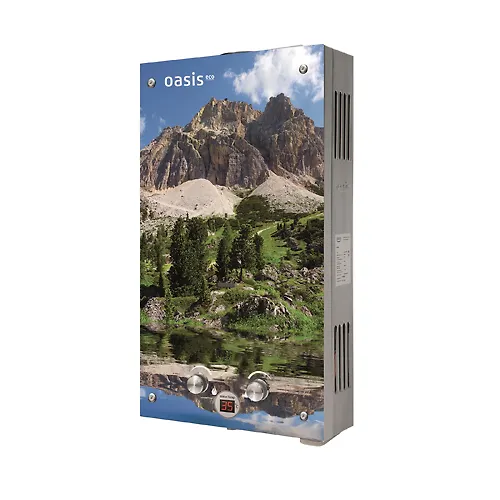 Gazovaya kolonka Oasis Eco L-20 kVt (D) displej_1