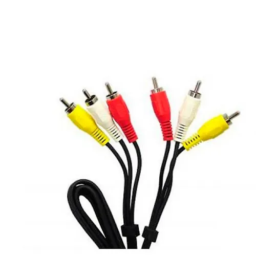SHnur 3RCA-3RCA, 1.5 m, chernyj PROconnect_1