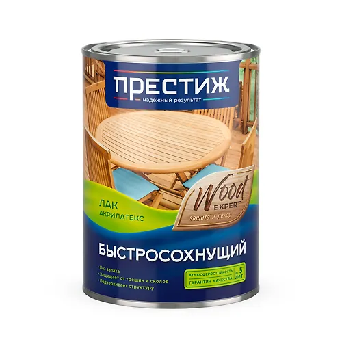 Lak akrilovyj ACRYLLATEX po derevu 1,9l_1