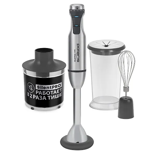 Blender ruchnoj PHB 1591L Silent (POLARIS), Metallik_1
