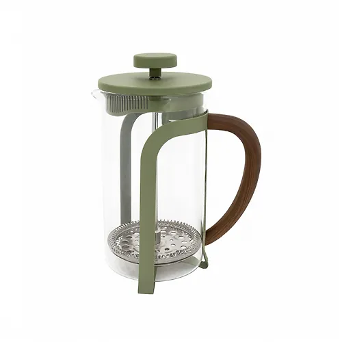 French-press COLOR&WOOD sero-zelenyj 600ml art.DMF252_1