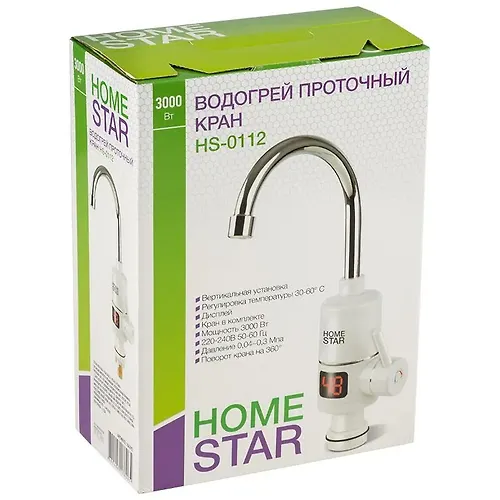 Vodogrej protochnyj kran HomeStar HS-0112_4