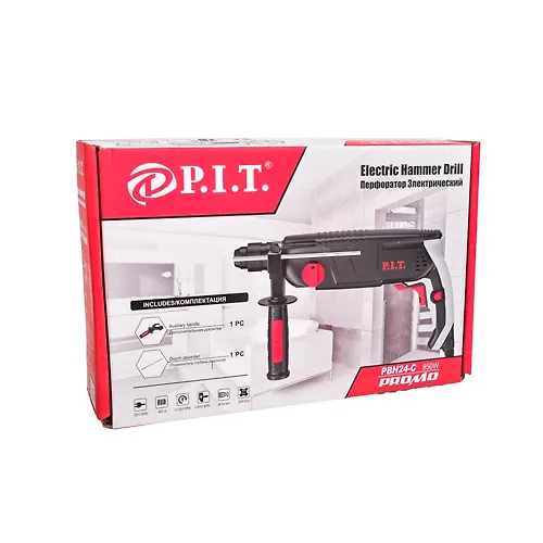 Perforator P.I.T  PBH24-C (PROMO, 3-rezh. gor. 850Vt. 2,4dzh.SDS+, korobka) _4