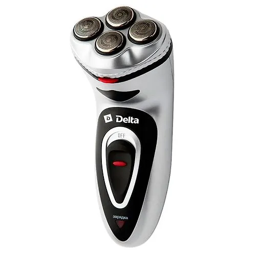 Britva elektricheskaya DELTA DL-0715 chernyj s serebrom_1