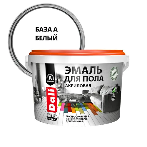 Emal dlya pola akrilovaya, baza A, 2,2 kg 