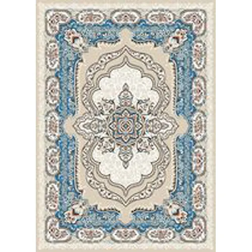 Kover OSCAR 80*150 oval - F060A BEIGE/DBLUE_1